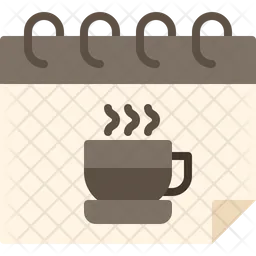 Cafe Calendar  Icon