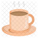 Café caliente  Icono