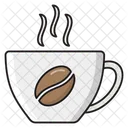 Cafe Caliente Taza Icono