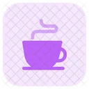 Café caliente  Icono