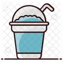 Cafe Desechable Te Helado Batido Icono