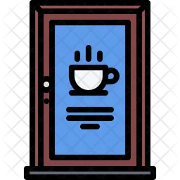 Cafe Door  Icon