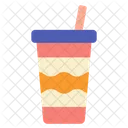 Café helado  Icono