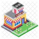 Cafeteria Cafe Snack Bar Icon