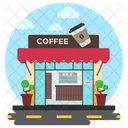 Cafe Coffee Bar Snack Bar Icon