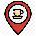 Localização do café  Ícone