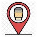 Localização do café  Ícone