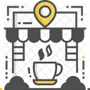 Cafe Location Coffee Shop Cafe Icon