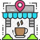 Cafe Location Coffee Shop Cafe Icon