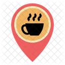 Coffee Placeholder Pin Pointer Gps Map Location Icon