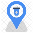 Cafe Location Cafe Direction Gps Icon
