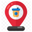 Cafe Location Direction Gps Icon