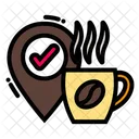 Coffee Colorline Icon