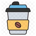 Café para llevar  Icono