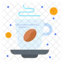 Café quente  Ícone