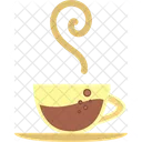 Café quente  Ícone