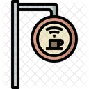 Label Coffee Cup Icon