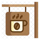 Cafe Signboard Icon