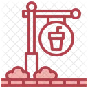 Cafe Signboard  Icon