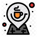 Café-Standort  Symbol