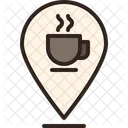 Café-Standort  Symbol