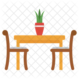 Cafe Table  Icon
