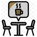 Cafe Table Break Coffee Icon