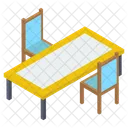 Cafe Table Dining Table Lunchtime Icon