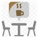 Café-Tisch  Symbol