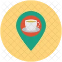 Ubicación de la cafetería  Icono