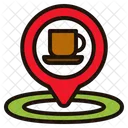 Ubicación de la cafetería  Icono