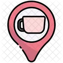 Ubicación de la cafetería  Icono