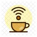 Café wi-fi  Ícone