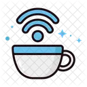 Icones De Cores Lineares De Cafeteria Icon