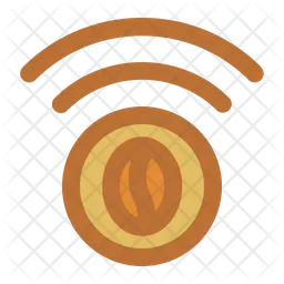 Cafetería wifi  Icono