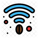 Cafe wifi  Icono