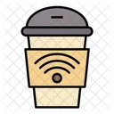 Wifi Coffee Cafe Icon