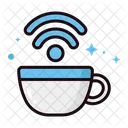 Café WLAN  Symbol