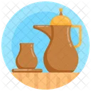 Cafeteira árabe  Ícone
