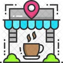 Ubicación de la cafetería  Icono