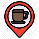 Ubicación de la cafetería  Icono