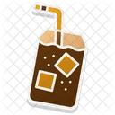 Caffe Freddo Bevanda Vetro Icon