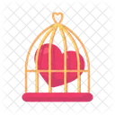 Cage Love Heart Icon