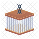 Animal Cage Cage Metal Cage Icon