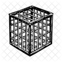 Cage Darmature Structure Industrielle Icône