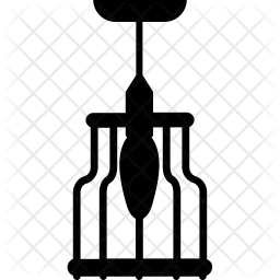 Cage Pendant Light  Icon