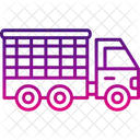 Cage Truck Truck Transportation Symbol