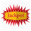 Jackpot Jackpot Progressif Loterie Icône