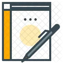 Carnet Livre Journal Icon