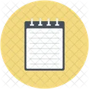 Carnet Bloc Notes Scratch Icon